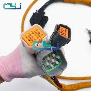 Arnés de cableado de arranque del motor 6WG1 4UK1 6HK1 4HK1 para excavadora ISUZU, cable de prueba de arranque, piezas de maquinaria de construcción - Product Image 3