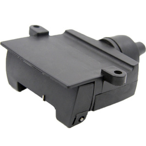 Conector de Enchufe Plano de 7 Pines para Remolque, Impermeable, Montaje Lateral Manual, Adaptador para Caravana, Accesorios Exteriores para RV - Product Image 4