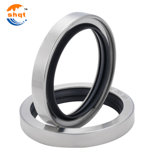 <span class=keywords><strong>Joint</strong></span> d'étanchéité à <span class=keywords><strong>double</strong></span> lèvre HQT pour moteur et cylindre hydrauliques 55x70x10mm - Plage <span class=keywords><strong>de</strong></span> température -100-260°C - Product Image 2