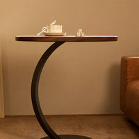 Table basse moderne en acier durable et luxueuse pour salon, appartement, hôtel, meubles de maison