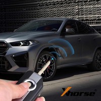 Clé intelligente de moto Xhorse XSBM90GL XM38 B-MW 2026 avec puce 8A et coque à 3 boutons