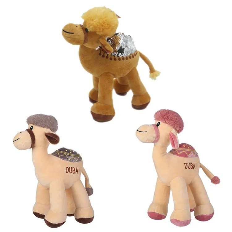 Camel Mewah Berwarna-warni Lembut Mode Promosi Lucu Boneka Lembut Camel Mainan Mewah