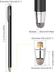 Stylet capacitif universel extra long pour tablette, écran tactile, stylet pour <span class=keywords><strong>Apple</strong></span> iPad Pro mini Air <span class=keywords><strong>iPhone</strong></span> - Product Image 6