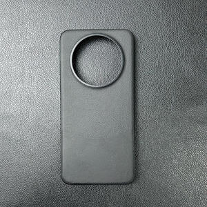 Vente en gros pour Huawei Mate60 Pro étui de téléphone portable anti-chute tout compris housse de protection en cuir uni poignée de téléphone - Product Image 6