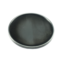 Boucle carrée en alliage de zinc 40MM pour ceintures en cuir personnalisées DIY, style naturel ethnique, nickel brossé, impression laser par transfert thermique