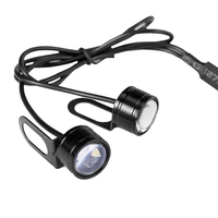 3SMD 5730 Eagle Eye LED Reverse Backup Light DRL diurne Running Light Signal ampoule Fog Lamp for Motorcycle White 12V