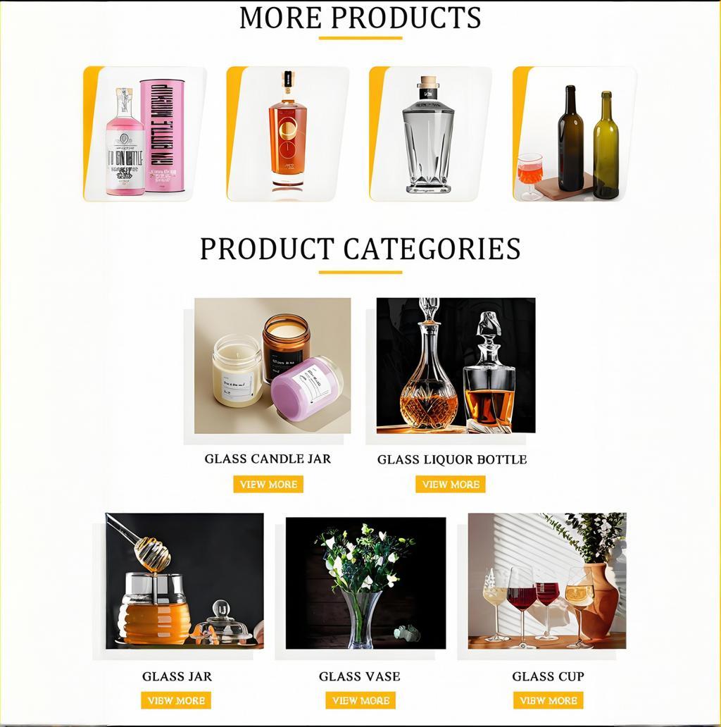 Wholesale Recyclable Clear Glass Storage Jar for Kitchen Hot Sale Food Storage with Plastic Wooden Lid for Olive Oil Baby Food