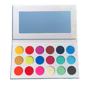 OEM Mỹ Phẩm Trang Điểm 18 Màu Sắc Cao Sắc Tố Tự Nhiên Tông <span class=keywords><strong>Eyeshadow</strong></span> <span class=keywords><strong>Palette</strong></span> Cho Trang Điểm Mắt Nhãn Hiệu Riêng <span class=keywords><strong>Eyeshadow</strong></span> - Product Image 3