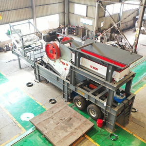 Günstiger Komplett-Set Traktor-Montierter Mobiler Kies-, Gesteins-, Beton- und Erzbrecher Tragbare Backenbrecher-Maschine - Product Image 4