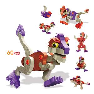 Building Blocks mold 3d eva foam dinosaur gioco <span class=keywords><strong>di</strong></span> interazione genitore-figlio, puzzle educativi EVA per bambini - Product Image 6