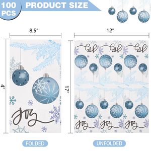 Serviettes <span class=keywords><strong>de</strong></span> <span class=keywords><strong>table</strong></span> <span class=keywords><strong>de</strong></span> Noël haut <span class=keywords><strong>de</strong></span> gamme jetables, serviettes en papier à motif <span class=keywords><strong>de</strong></span> boule <span class=keywords><strong>de</strong></span> Noël et <span class=keywords><strong>de</strong></span> branche <span class=keywords><strong>de</strong></span> pin, serviettes <span class=keywords><strong>de</strong></span> <span class=keywords><strong>table</strong></span> pour le dîner d'hiver, serviettes <span class=keywords><strong>de</strong></span> <span class=keywords><strong>table</strong></span> pour la fête <span class=keywords><strong>de</strong></span> Noël - Product Image 2