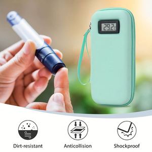 High Quality Custom EVA Carry Case Cooler Bag Portable Waterproof Hard Shell for Insulin Pen Storage Insulated Feature - Product Image 1