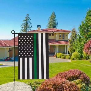 Wholesale United States Festival Patriotic Custom Printing Linen Yard <b>Flag</b> for Garden Party Decoration - Product Image 5