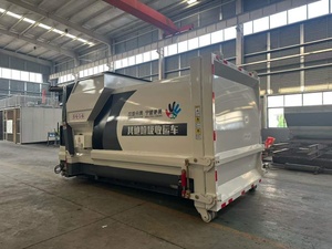 Station de collecte des déchets autonome avec compacteur, station de compression mobile pour l'élimination des déchets industriels - Product Image 5