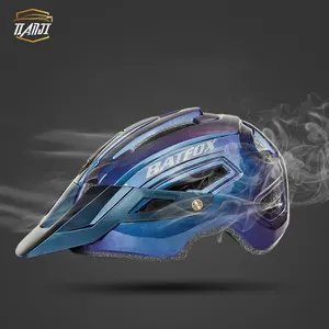 Nuovo casco da bicicletta smart half face casco da moto di sicurezza per sci all'aperto con fanale posteriore