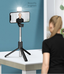 Telefono cellulare Selfie Stick Stand Tiktok dal vivo integrato telescopico portatile fotografia pieghevole treppiede - Product Image 4