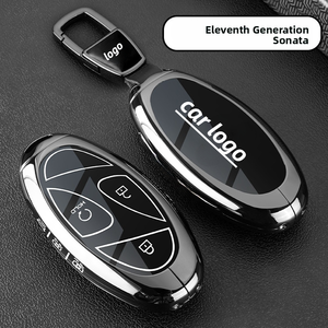 เคสกุญแจรถยนต์โลหะสำหรับ Hyundai Sonata รุ่นที่ 11 ปี 2025 รุ่นใหม่ ป้องกันรอยขีดข่วน - Product Image 2