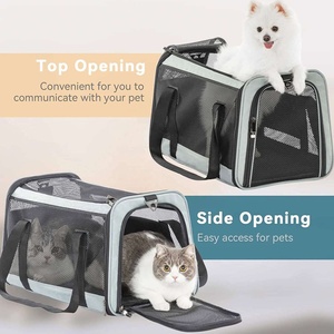Transportín para Perros Aprobado por Aerolíneas, Bolsa de Viaje para Mascotas, Transportín para Gatos, Bolsa de Transporte para Perros, para Paseos al Aire Libre - Product Image 3