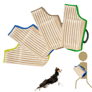Kinghon Heavy-Duty Jute Bite Training Sleeve Dog <b>Trainers</b> Protective Arm Guard Durable Comfortable Tear Resistance - Product Image 2