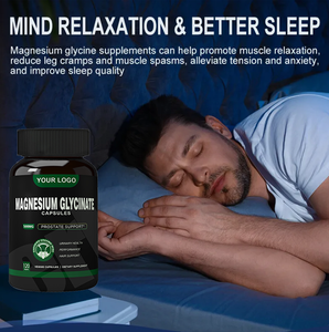 Ausreson Private Label personalizzabile integratore di magnesio rilassare i muscoli 400Mg organico cina magnesio glicinato capsule - Product Image 4