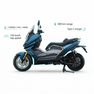 Motocicleta Eléctrica Urbana de Alta Velocidad 72V11000 <span class=keywords><strong>WAMR</strong></span> con Certificación EEC COC, con Sistema de Amortiguación con Bolsa de Aire, para Adultos - Product Image 2