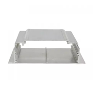 Boîtier en aluminium anodisé Boîtier d'instrument électronique Boîte de jonction Boîtier PCB