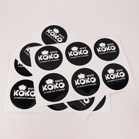 Etiqueta Adhesiva con Logotipo Personalizado, Adhesivo Impermeable de PVC, Rollo de Etiquetas de Vinilo para Embalaje