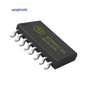 Waytronic High-Quality Recording Chip 32-bit Processor 120MHz Low Power 128Mbit SPI Flash Voice Recording IC Chip