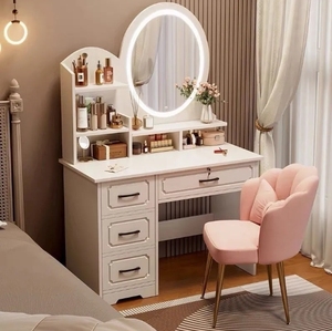 Phong cách châu Âu đơn giản hiện đại phòng ngủ bàn trang điểm bền bàn tích hợp bàn trang điểm - Product Image 6