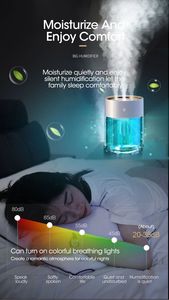Humidificador Personal 2024, Humidificador de niebla fría para coche, humidificador de aire Usb de gran capacidad para espacio Personal - Product Image 2