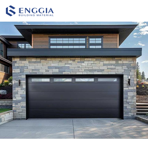 ENGGIA 16x8 Double raidisseur <span class=keywords><strong>de</strong></span> grain en acier galvanisé 40 + 65mm 50 + 65mm 50 + 95mm <span class=keywords><strong>Prix</strong></span> Lowes Home Sectional Building Portes <span class=keywords><strong>de</strong></span> <span class=keywords><strong>garage</strong></span> - Product Image 1