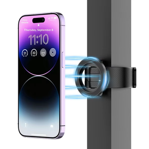 ที่ยึดโทรศัพท์มือถือแม่เหล็กอเนกประสงค์ INOVAGEN สายรัดปรับได้สำหรับรถเข็นเด็ก จักรยาน รถเข็นช็อปปิ้ง ลู่วิ่งไฟฟ้า รถกอล์ฟ-พลาสติก ABS - Product Image 4