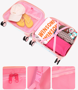 Nuova <span class=keywords><strong>valigia</strong></span> da viaggio per bambini da 20 pollici con ruote Spinner con blocco Password per bambini bagaglio a mano leggero valigie - Product Image 4