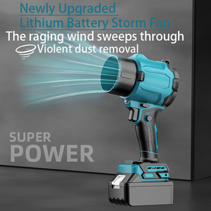 Souffleur de feuilles sans fil 21V haute puissance à batterie lithium, qualité industrielle, nettoyeur de jardin anti-poussière avec moteur sans balais, outil électrique - Product Image 4
