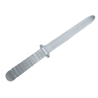 Dildos en verre borosilicate lisse pour hommes et femmes, stimulateur du point G, masseur de la prostate, lapin bleu, jouet sexuel écologique