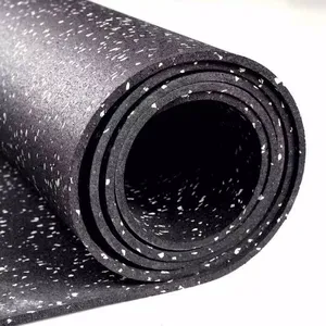 Epdm Flexibele Gym Rubber Vloeren 5Mm Gym Rubber Mat Roll