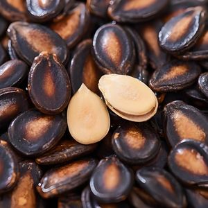 Bán Buôn Chất Lượng Cao Màu Đen Kích Thước Lớn Hạt Giống Dưa Hấu Đồ Ăn Nhẹ Nguyên 25Kg Khô Bao Bì Nội Mông Cổ Mới Nhất Crop Năm 9% Max - Product Image 1