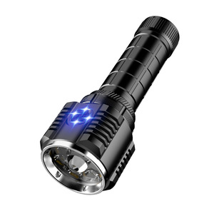 High Power White Led <b>Flashlight</b> 4500Mah Rechargeable Battery Aluminum Alloy Outdoor <b>Torch</b> X86 - Product Image 1