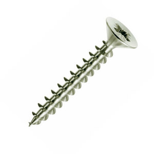 Panelvit Universale®TSP 4,5x80 MM. PZ.20 Chromiting MUSTAD Vite un Legno ami da pesca - Product Image 1