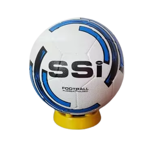 Taille officielle 5 Football Football Nouveau design en PVC Caoutchouc Impression de logo personnalisable pour une utilisation en Match-Training - Product Image 1