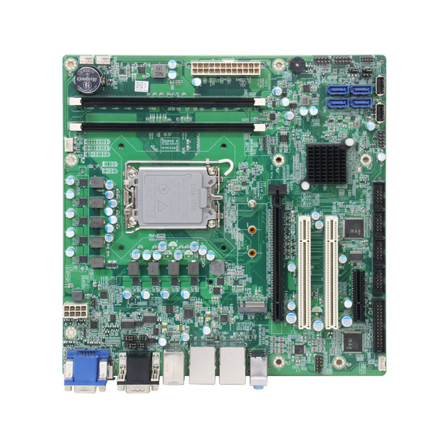 Linkleaps H610 LGA1700 Micro Industrial Motherboard Supports 12th 13th 14th Gen I3 I5 I7 I9 with 6 COM Dual GbE LAN 2 PCIe 2 PCI