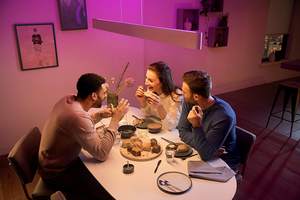 PHILIPS Ambiance Color Ensis สีขาว/ดำ โคมไฟระย้าสำหรับห้องรับประทานอาหารนำเข้า รองรับ HomeKit จากโปแลนด์ HUE - Product Image 5