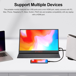 Monitor Portátil de 17.3 Pulgadas con Puerto USB C, Altavoces Duales para Laptop, PC, Teléfono, <span class=keywords><strong>PS4</strong></span>, como Pantalla Secundaria/Extensible con Resolución 2.5K - Product Image 3