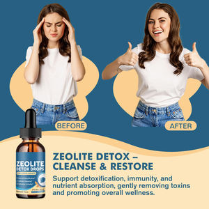 Zeolite Detox para Niños en Gotas Líquidas con Vitaminas <span class=keywords><strong>B12</strong></span> Puras, Gotas de Zeolita Clinoptilolita para Niños, Suplemento de Limpieza Detox - Product Image 2