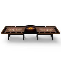 YH 114 Zoll Hochwertiger Casino-Glücksspieltisch Massivholz 2-in-1 Roulette-Tische Luxuriöser Roulette-Tisch zum Verkauf