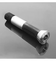REALMAX Mandrin à ressort R8 haute précision 3MM-16MM pour affûteuse, Mandrin de rectifieuse à pinces U2, Mandrins à pinces filetés M20