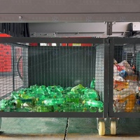 Équipement de tri optique à jet haute vitesse, précision de tri ≥99,6%, identification précise de divers types de bouteilles en plastique, trieuse NIR
