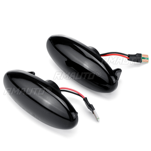 Par de Luces LED Dinámicas de Señal de Giro Laterales para Nissan Navara D22 NP300 1998-2005 Datsun Frontier Fiera Skystar PickUp - Product Image 2