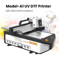 Imprimante DTF UV multisurface brillante haute résolution nouvelle condition multifonctionnelle avec encre pigmentée céramiques plastiques Textiles