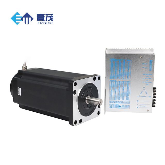 EMTECH 130BYG350 Series Hybrid NEMA 51 Stepper Motor 220V 3-Phase 50N.m Holding Torque